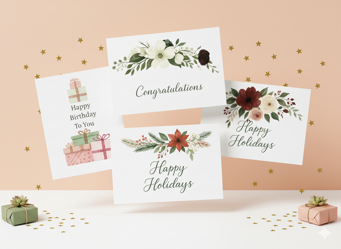 Beautiful greeting cards for every occasion